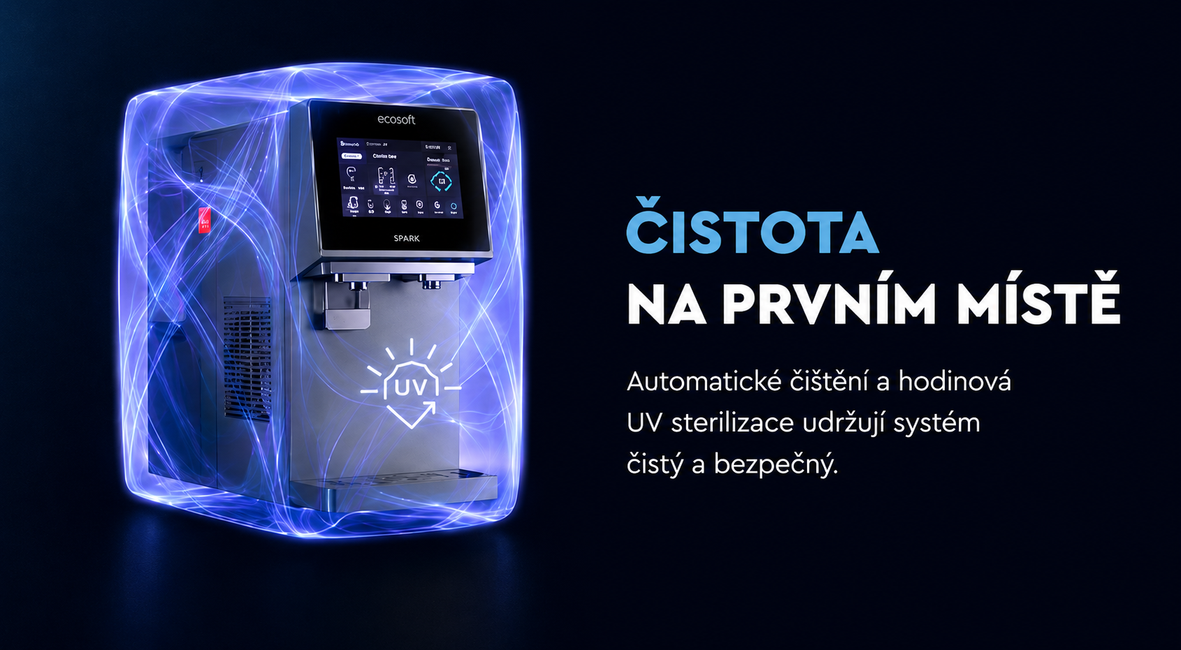 Výdajník vody SPARK HCAS s reverznou osmózou UV sterilizácia